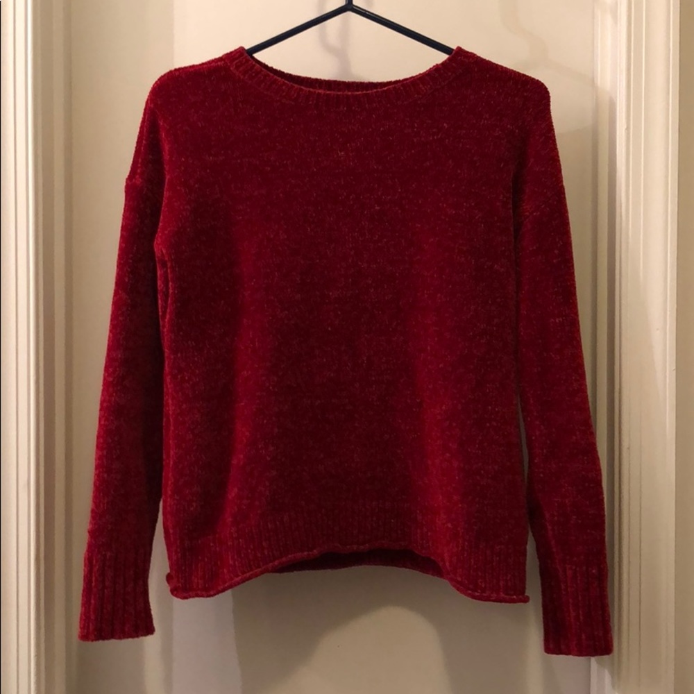 Red sweater